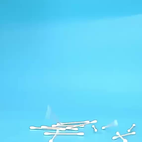 Coton-Tige en Bois Écologiques – Lot de 100 pièces