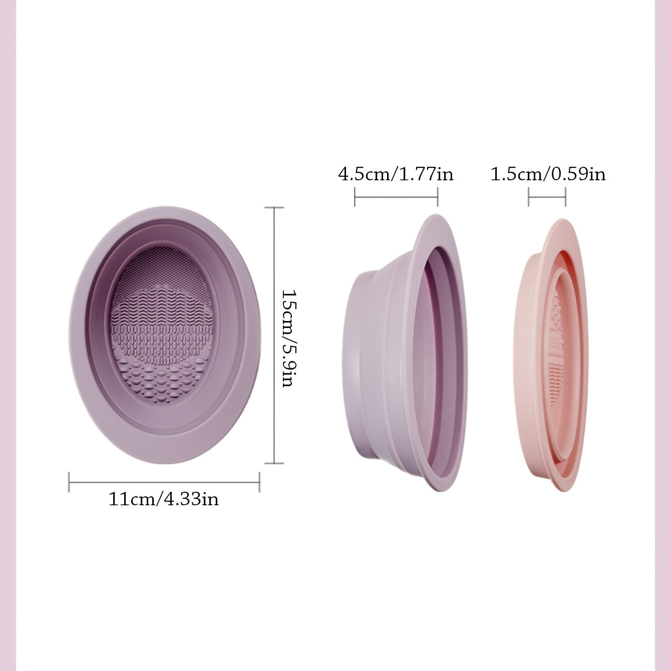 Bol de nettoyage pinceau et éponges make-up