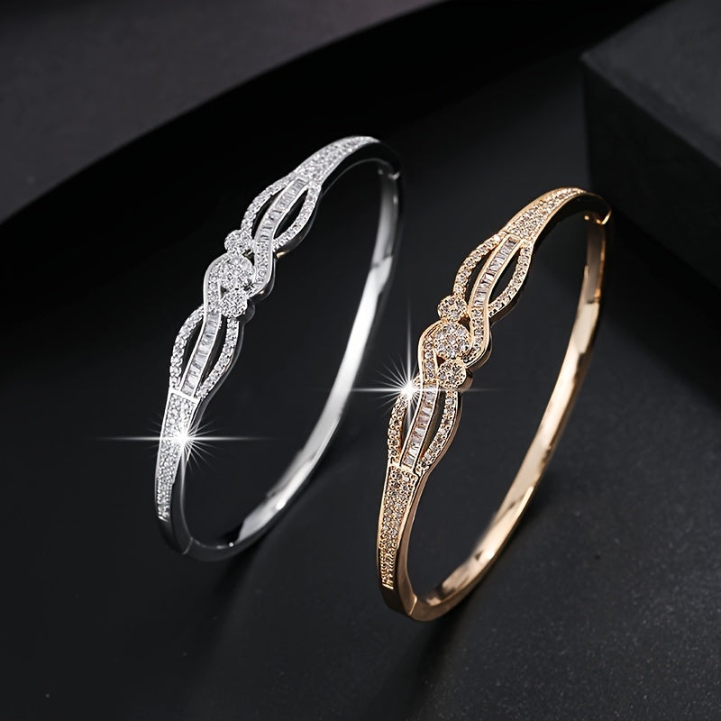 Bague raffinée étincelante