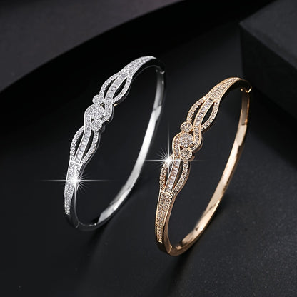 Bague raffinée étincelante