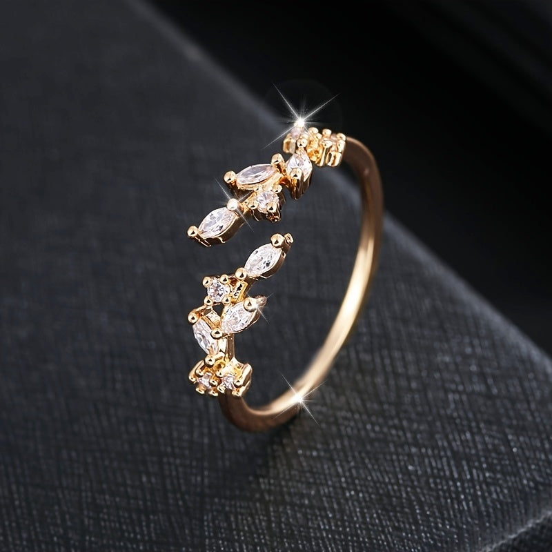 Bague feuilles