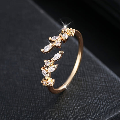 Bague feuilles