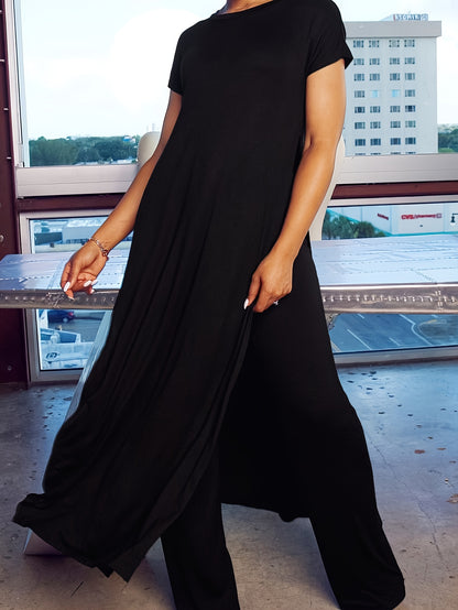 Ensemble tunique longue et pantalon