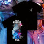 T-Shirt Homme PNL Noir - Graphique Hip Hop Streetwear Col Rond Manches Courtes