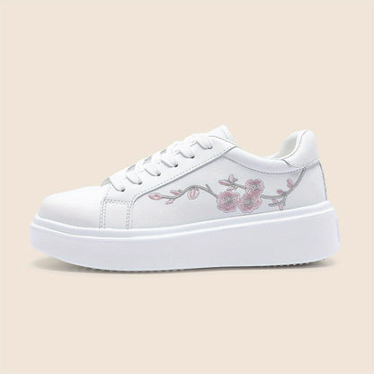 Baskets broderie Florale