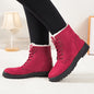 Women'S Winter Boots - Slip-Resistant PU Sole, Lace-Up Closure, Cushioned Insole - Cold Weather Boots for Everyday &amp; Formal Outfits - Extended Sizes Up to US Women'S 44 (EU 43) - Boots for Winter Adventures, Y Terrain Footwea