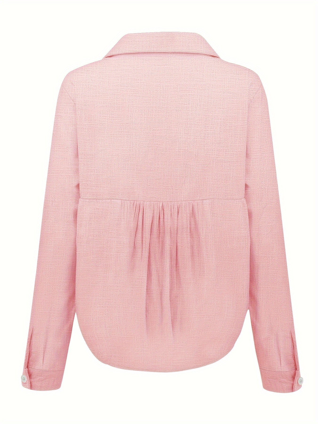 Chemise en lin à manches longues