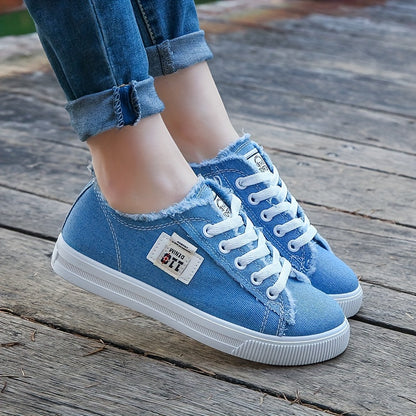 Chaussure en toile femme