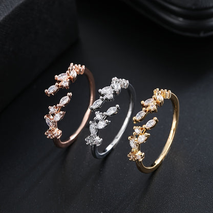 Bague feuilles