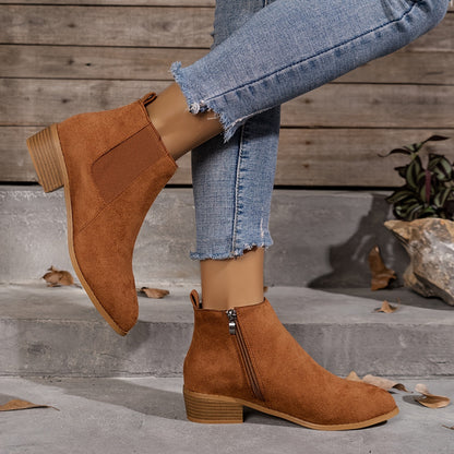 Bottines à bout pointu