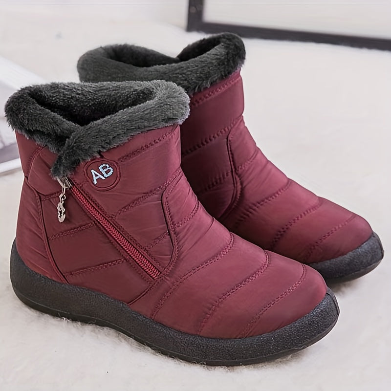 Bottines Hiver Chaudes et Confortables – Antidérapantes & Imperméables