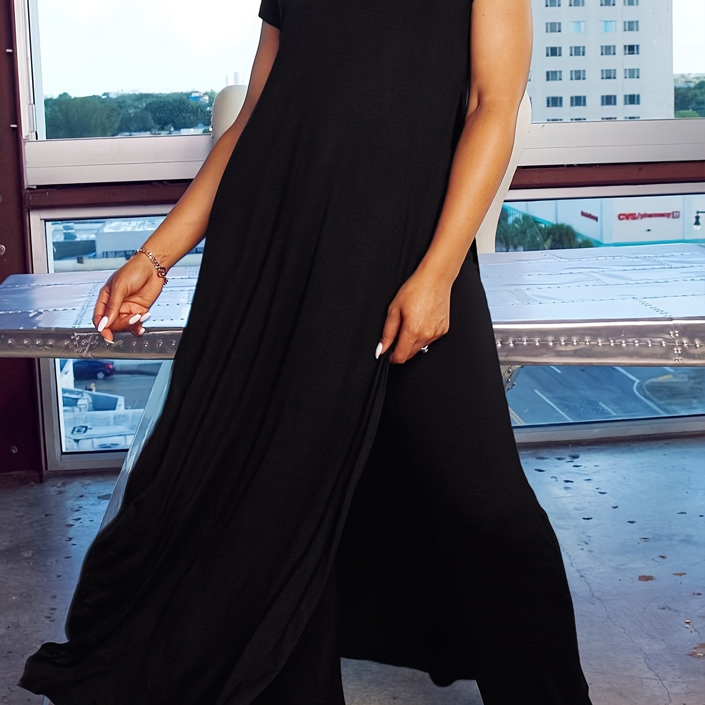 Ensemble tunique longue et pantalon