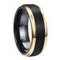Bague or et noir