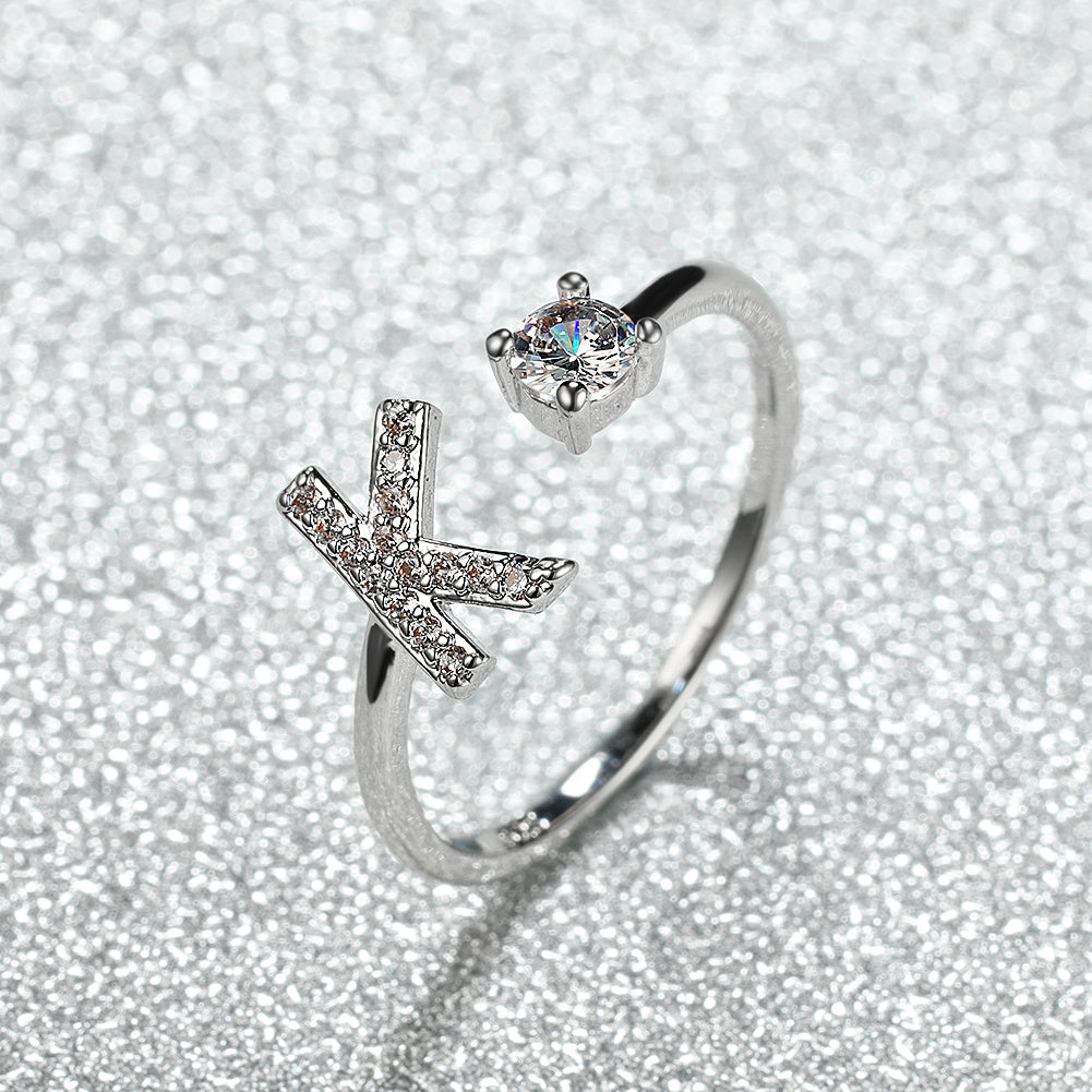 Bagues Alphabet de A-Z