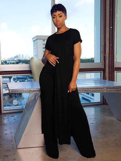 Ensemble tunique longue et pantalon