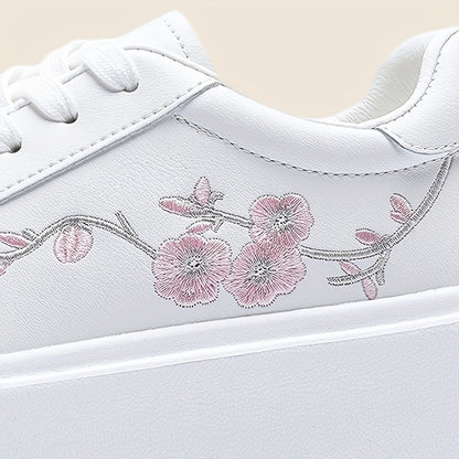 Baskets broderie Florale