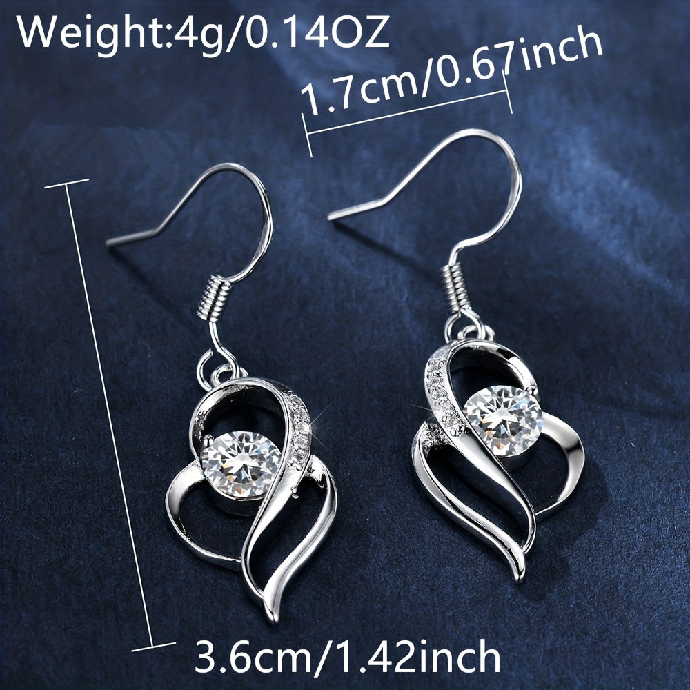 Boucles d'oreilles cœur