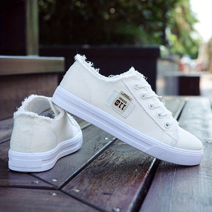 Chaussure en toile femme