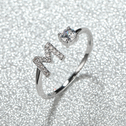 Bagues Alphabet de A-Z