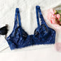 Soutien-gorge à fleurs en dentelle