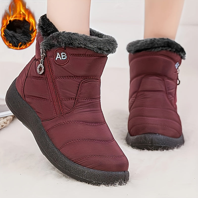 Bottines Hiver Chaudes et Confortables – Antidérapantes & Imperméables