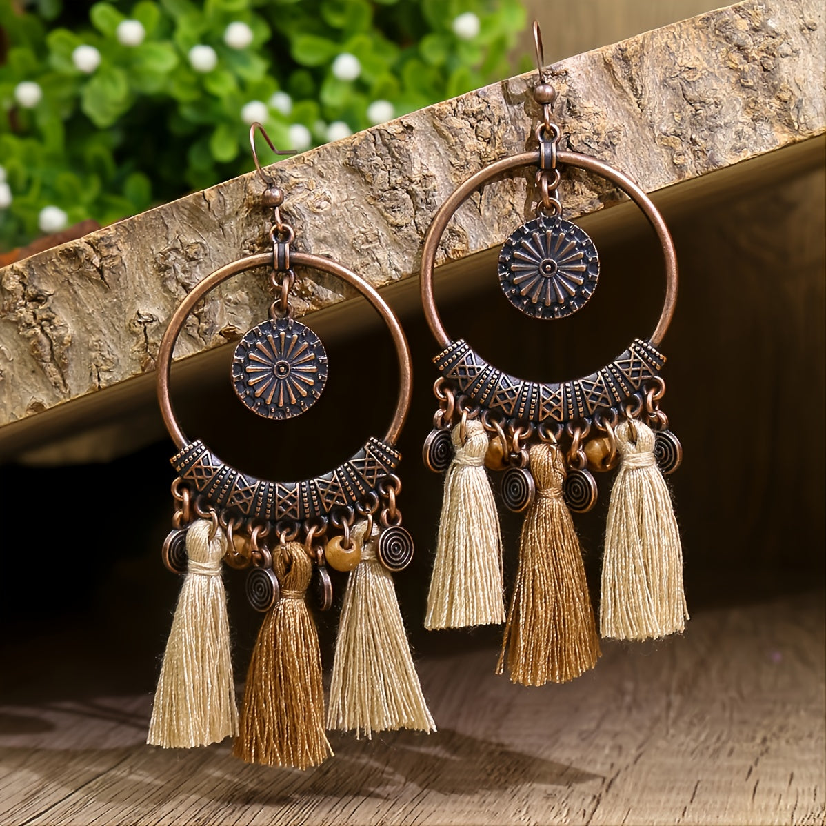 Boucles d'oreilles ponpons