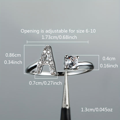 Bagues Alphabet de A-Z