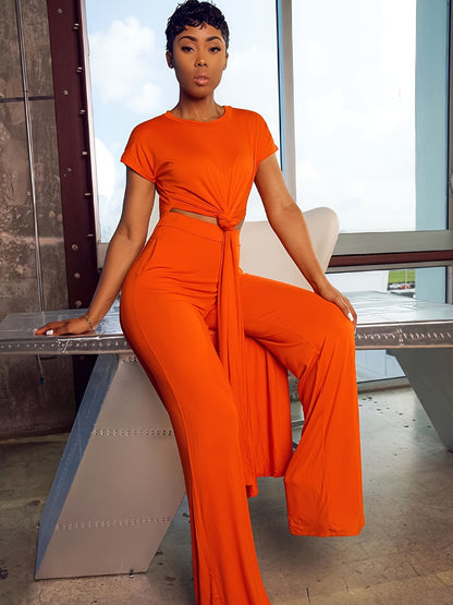 Ensemble tunique longue et pantalon