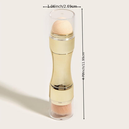 Pinceau maquillage 4-en-1 – Compact, élégant et pratique