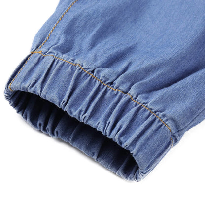 Jean cargo taille élastique