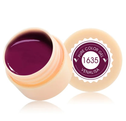 Gels UV & LED VENALISA – 60 Couleurs Intenses et Brillantes