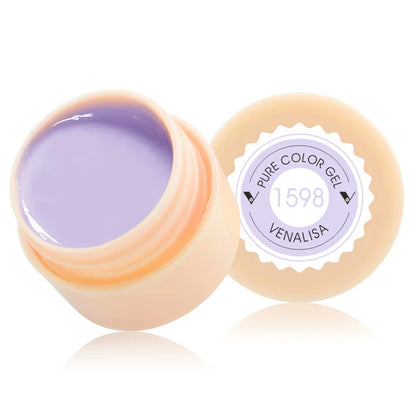 Gels UV & LED VENALISA – 60 Couleurs Intenses et Brillantes