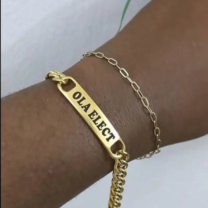 Bracelet gourmette