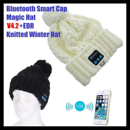 Bonnet Bluetooth Hiver - Musique Sans Fil & Appels Mains Libres