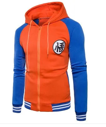 Veste à capuche dessin animé “Goku Style”