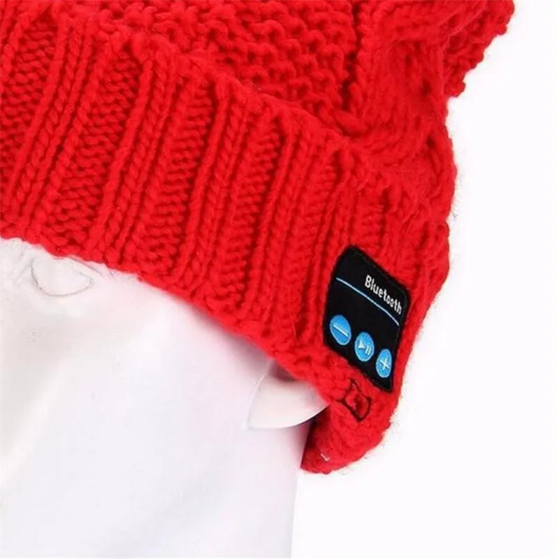 Bonnet Bluetooth Hiver - Musique Sans Fil & Appels Mains Libres