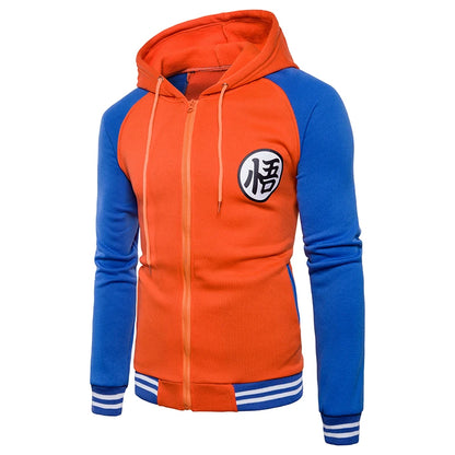 Veste à capuche dessin animé “Goku Style”