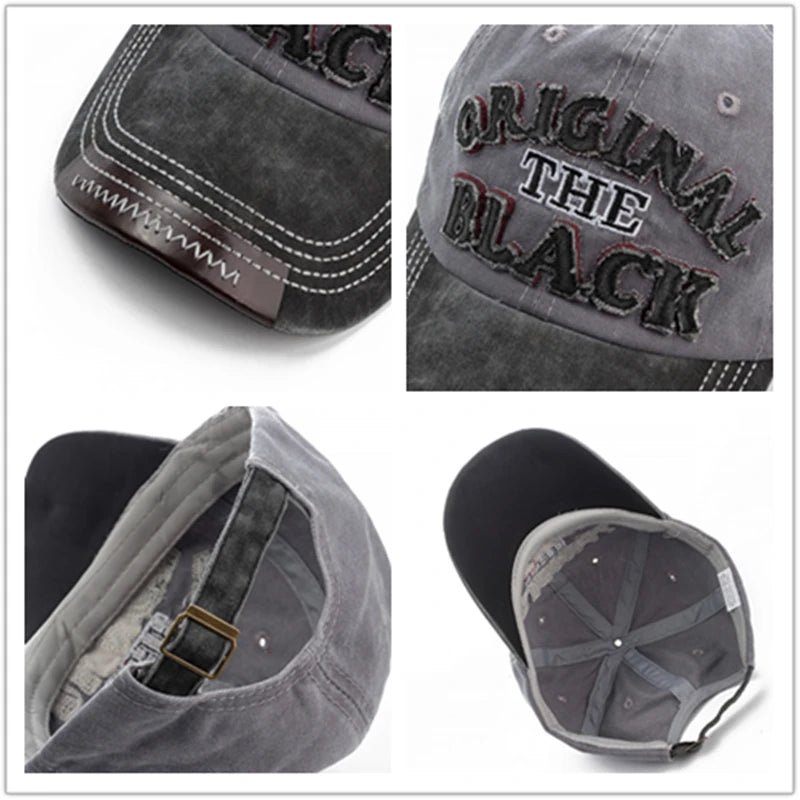 Casquette style Baseball Vintage unisexe