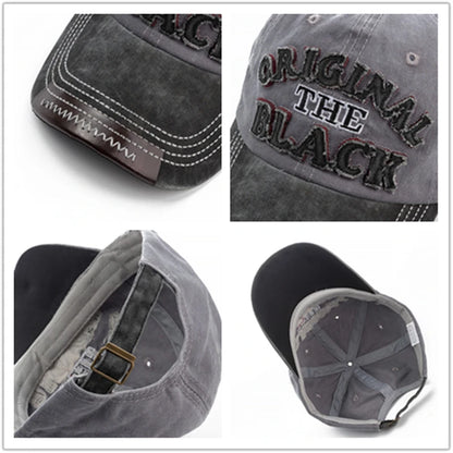 Casquette style Baseball Vintage unisexe