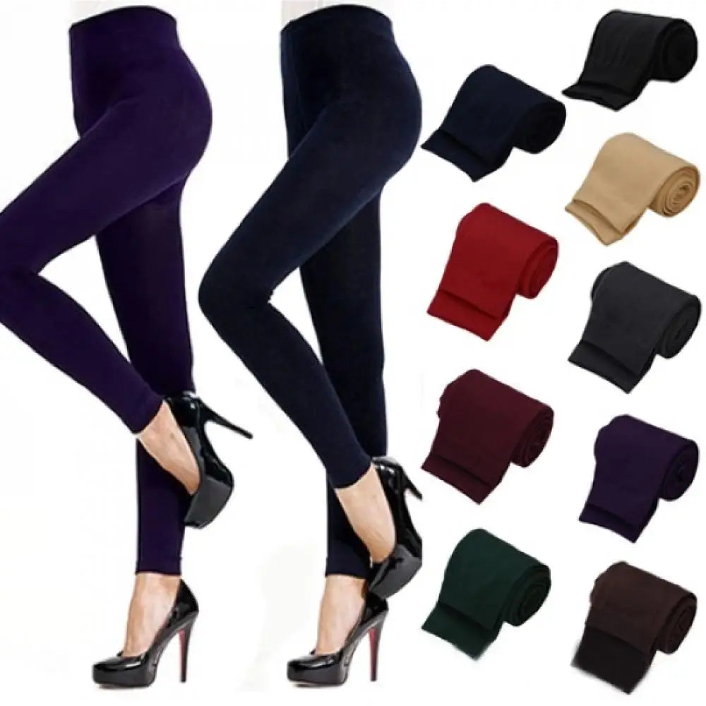 Leggings extensibles et thermique