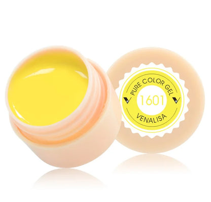 Gels UV & LED VENALISA – 60 Couleurs Intenses et Brillantes
