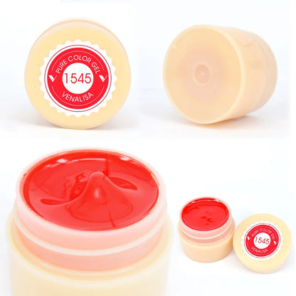 Gels UV & LED VENALISA – 60 Couleurs Intenses et Brillantes