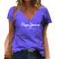 T-shirt col en v Pepe Jeans