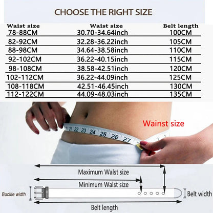 Ceinture Homme – Cuir Véritable & Boucle Métal