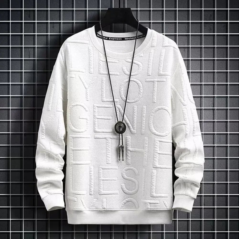 Pull Homme à Relief 3D - Style Urbain et Moderne
