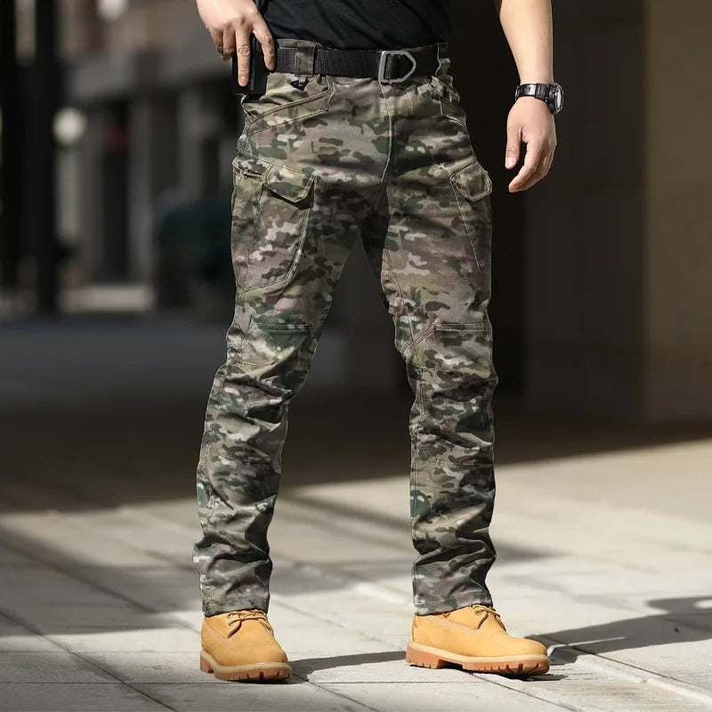 Pantalon Cargo Tactique Homme IX7 IX9 - Outdoor Combat SWAT