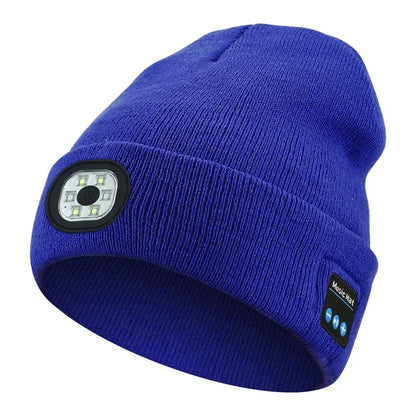 Bonnet Bluetooth LED - Musique Sans Fil et Éclairage Sport