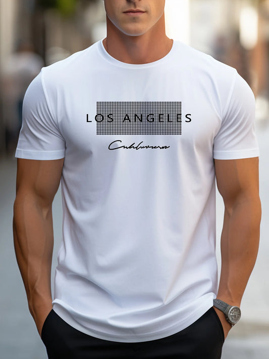 T-shirt à manches courtes imprimé Los Angeles