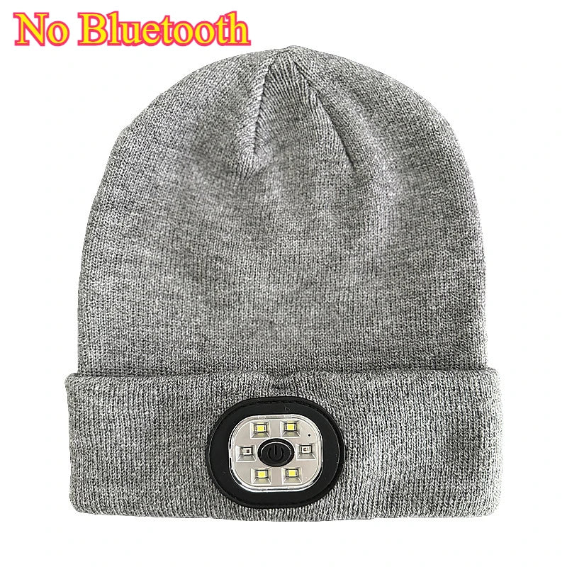 Bonnet Bluetooth LED - Musique Sans Fil et Éclairage Sport