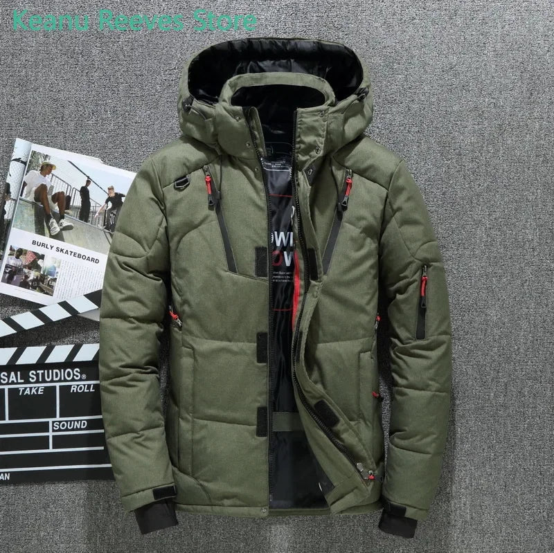Parka plume d'oie